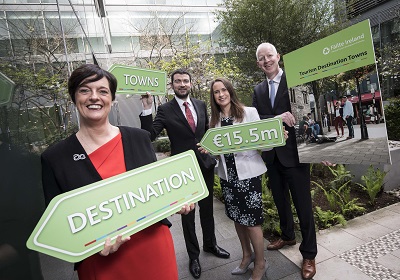 Towns across the country allocated funding through €15.5m Fáilte Ireland Destination Towns Scheme